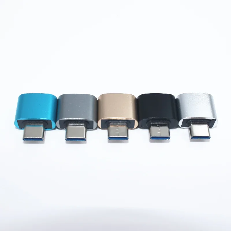  Cheaper Price Aluminum Alloy Housing USB C Male to 3.0 Female Converter Type OTG Adapter For Phones Tablets and Laptops