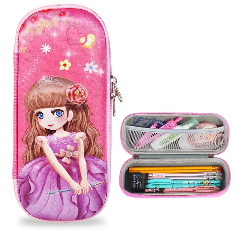 3D Space Pen Case Kawaii Stationery Dinosaur Pencil Case EVA Stationery Box School Pencil Cases Pencil Box