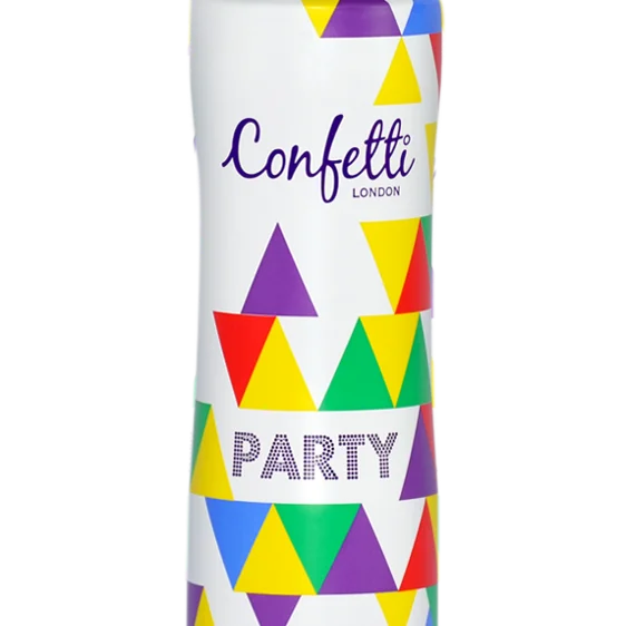 Confetti London Party Body Spray 250ml in Fresh Floral Fruity Woody Eau de Toilette Parfum Wholesale Price