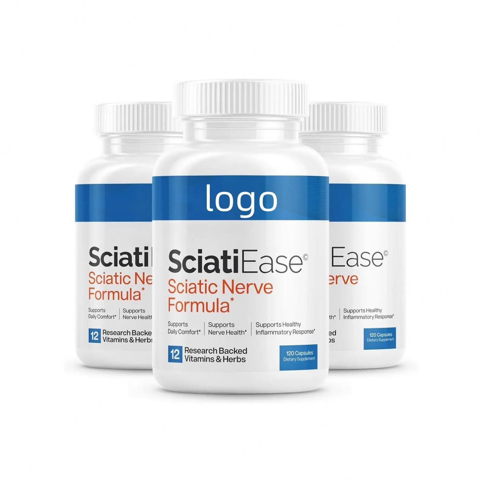 Potent Sciatic Nerve Care Capsules - Relieves sciatica with Vitamin B Complex, Alpha Lipoic Acid and Alpha Palm Pea.