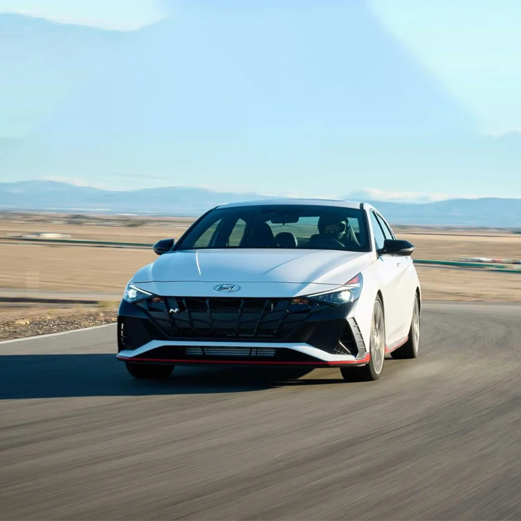 2024 new left-hand drive Beijing Hyundais Elantra N 8-speed dual-clutch front-wheel drive 2.0T 4-door 5-seat compact sedan.