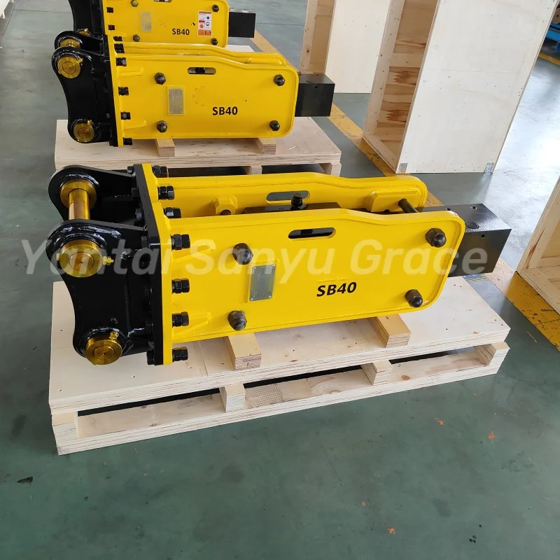 Гидравлический молоток Yaitan Sanyu SB40 SY680 для экскаватора JCB