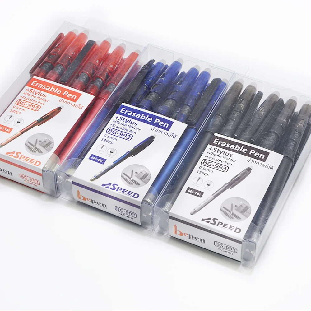 Оптовая продажа Жара-исчезают Термочувствительная набор стираемых гелевых ручек