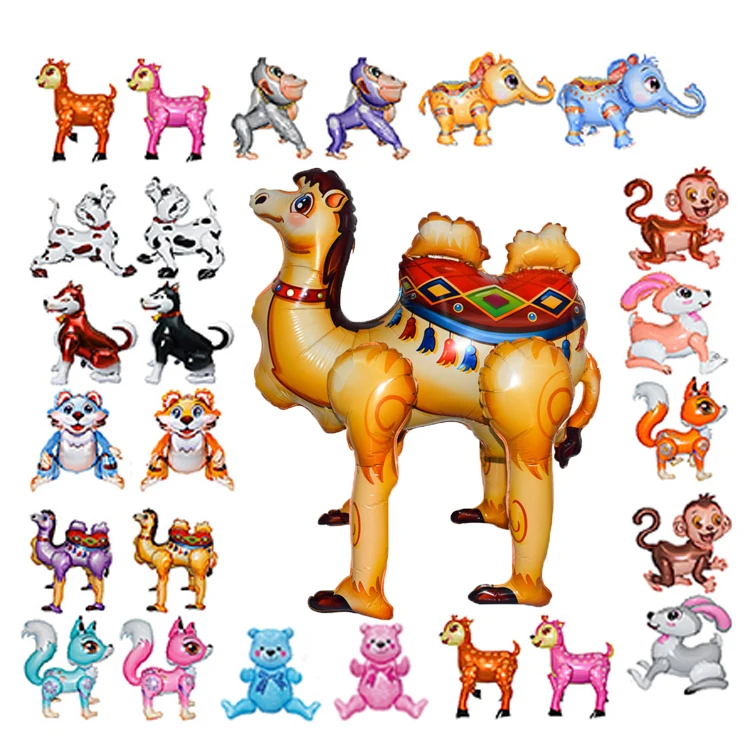 Лидер продаж, детские игрушки для мальчиков, 3D Животные, фольгированные Игрушки для мальчиков, детские игрушки, гелиевые шары, шары 4D, товары для вечеринок, гелиевые шары