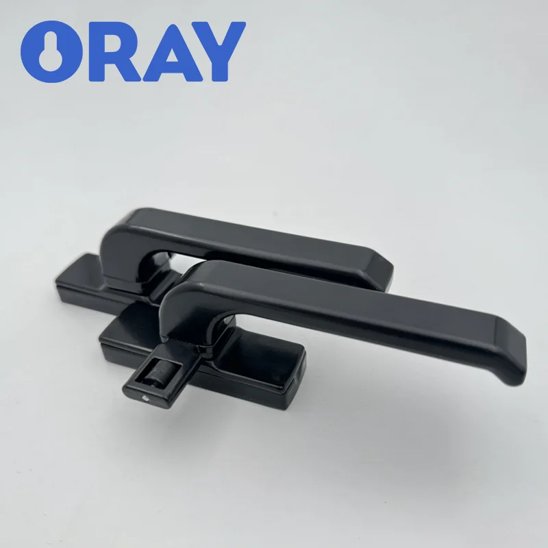 Hotel door and window handle home safety aluminum powder paint window handle aluminum window handle