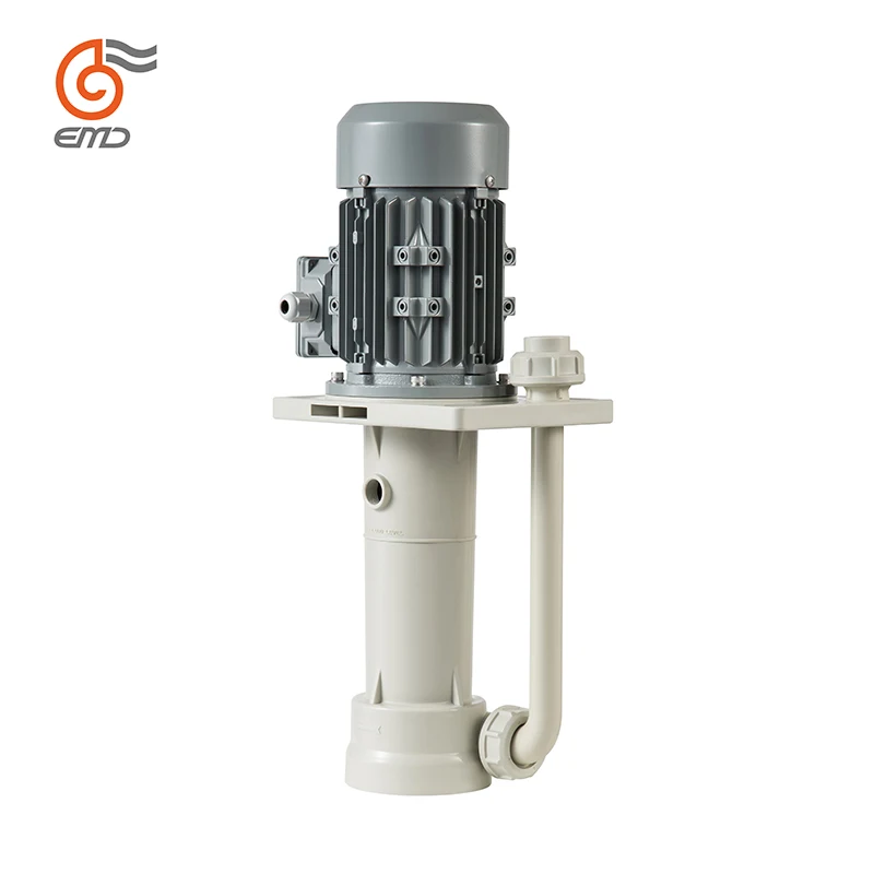 High-Pressure Industrial Chemical Fluid Transportation Plastic Vertical Pump