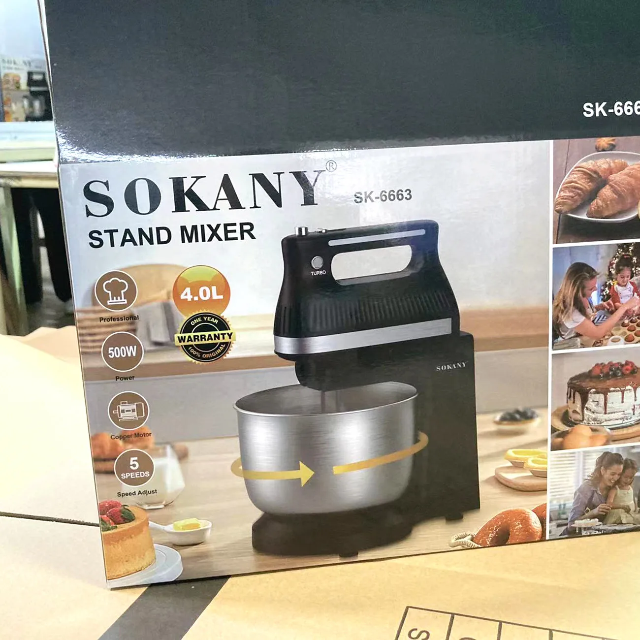 cx-6670 Tilt-Head egg mixer machine 5 speed electric batidora food mixer made in china stand electric mixer