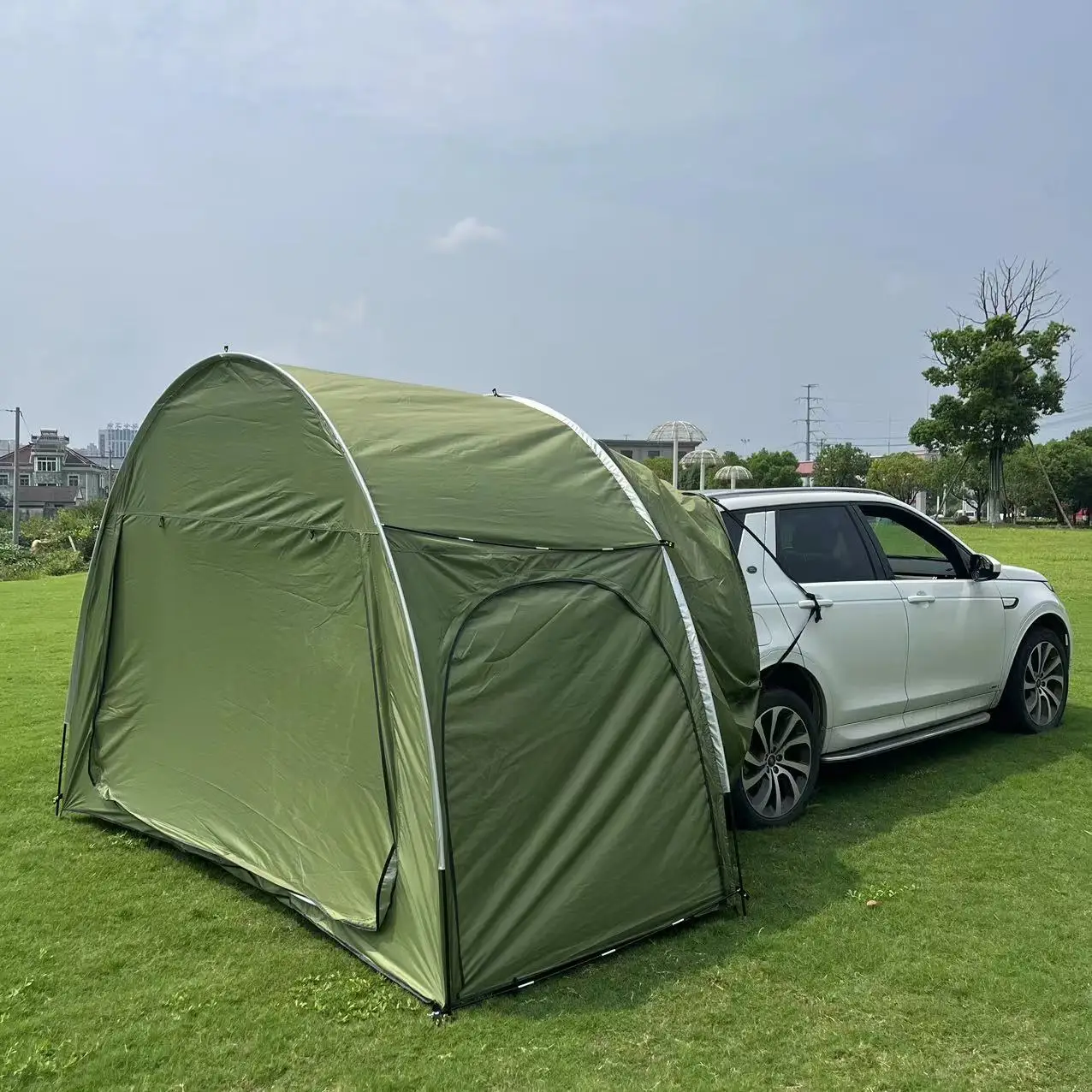 Self-driving multi-function SUV car rear tent Quick-open car trunk side canopy tent