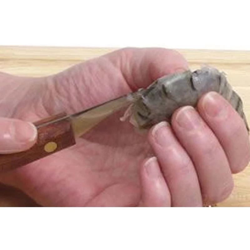 Нож из нержавеющей стали для чистки креветок, нож-лобстер, нож для линии креветок, практичные инструменты для морепродуктов, портативные кухонные принадлежности