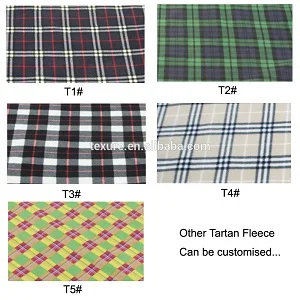 100% Polyester Custom Logo Soft Warm Red Plaid Fleece Blanket Roll Up With Pouch 130x150cm