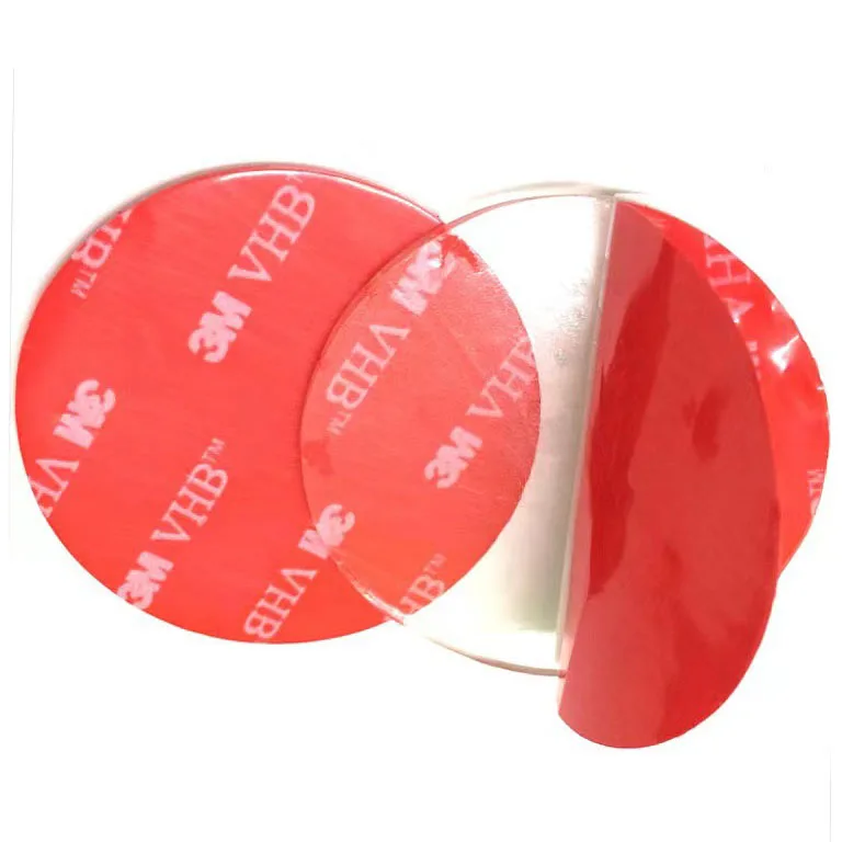 Deson Customized Die Cutting Clear Double Sided Tape Foam Sticky Tape Disc Washer Gasket Pad PVC PE Carton Package Acrylic 0.5mm