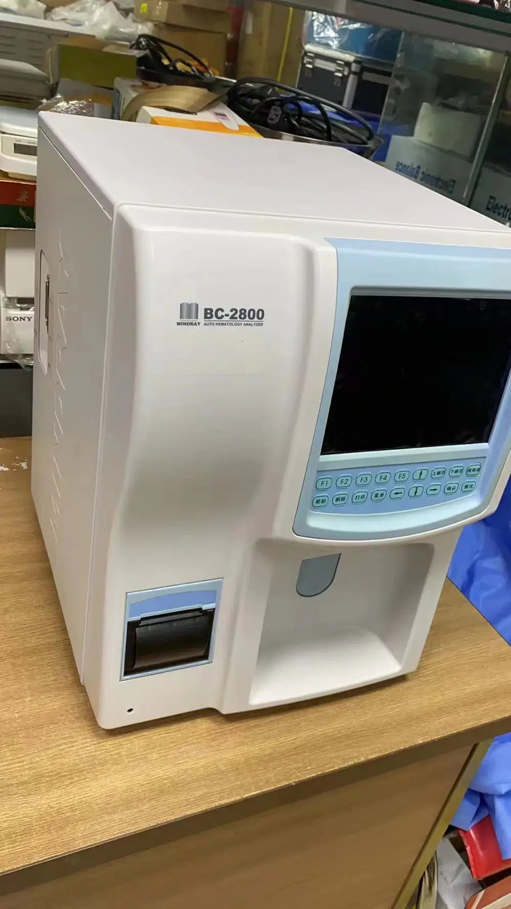 Бывший в употреблении оригинальный анализатор гематологии Mindray bc2800 bc 2800 3 Diff машина для анализа крови кровяной оборудование цена