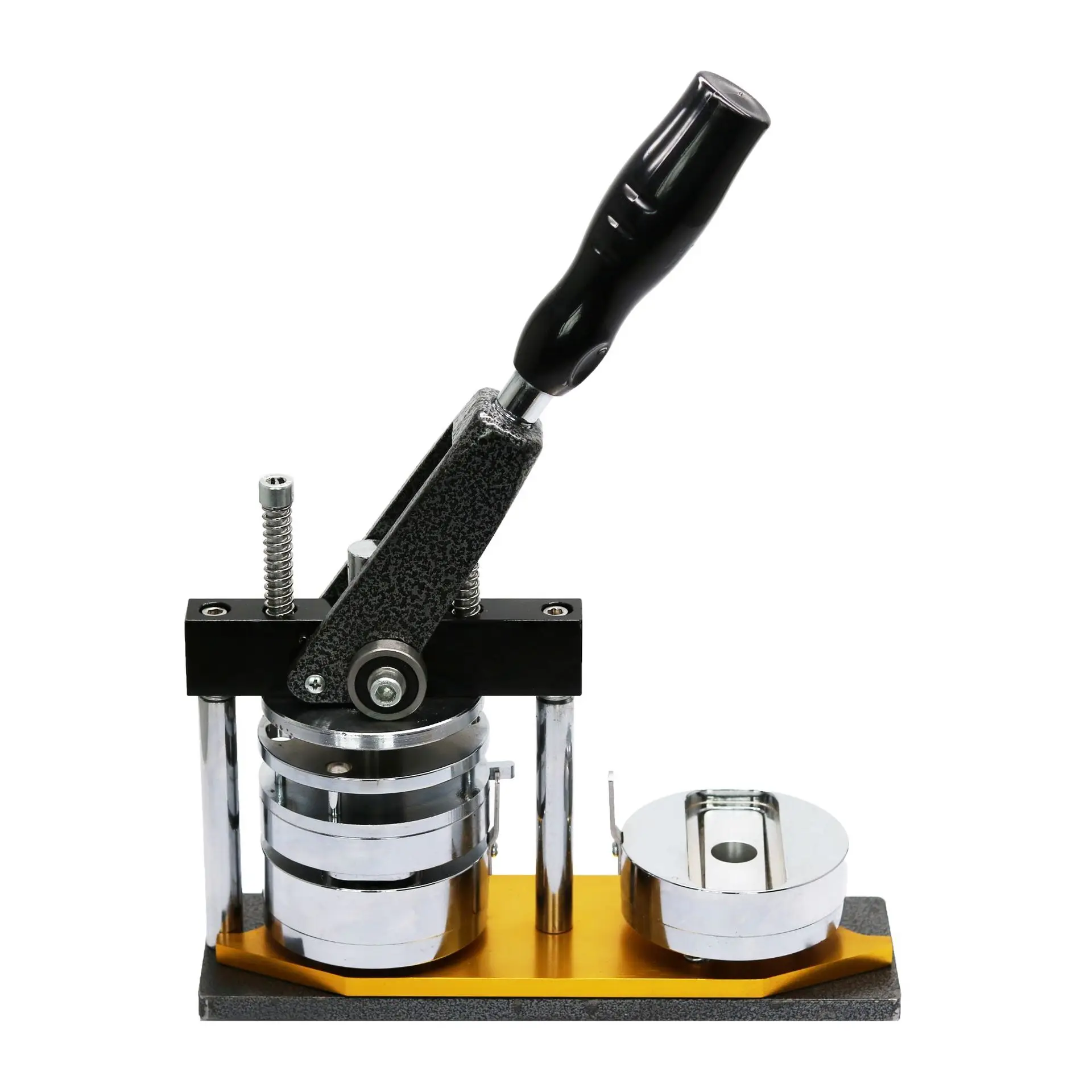 Button manufacturing machine Badge stamping tool Homemade rectangular name badge button manufacturing tool stamping machine