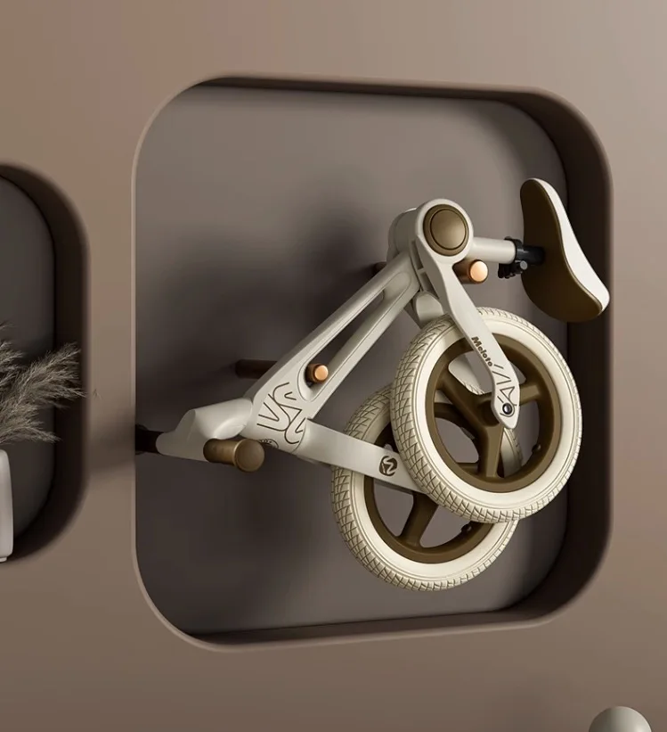 Children 4-6 Years Old 12inches Balance Bike sliding Scooter Portable One-click Storage Safety Free Of Inflation Balancing Bike