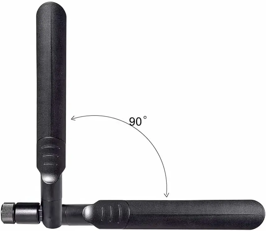 RP SMA Connector communication antenna 2.4GHz 5.8G Wifi antenna Rubber duck Dual Band dipole antenna