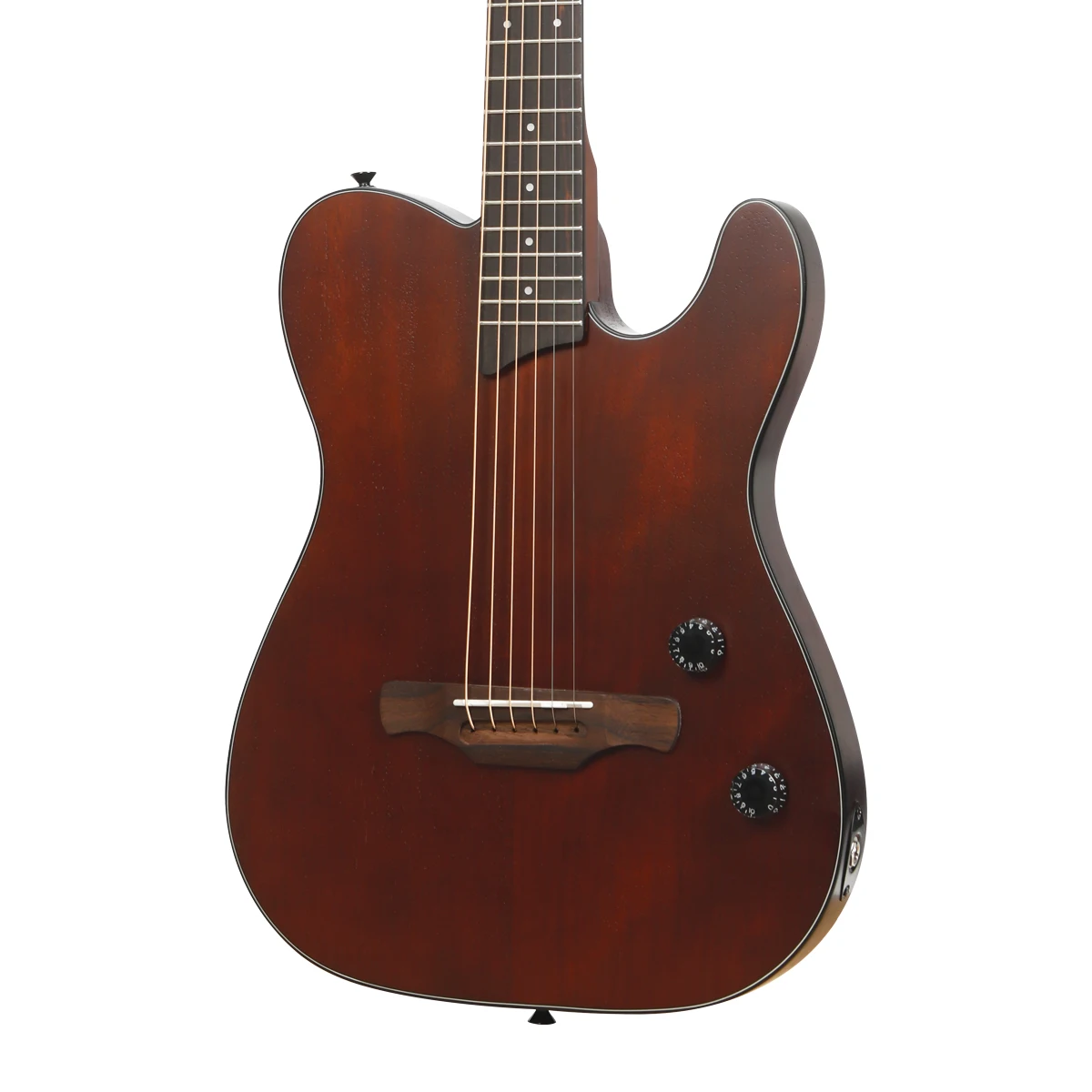 D-K6 Folk 22 Frets Fingerboard India Rosewood Neck Africa Mahogany Body Mahogany  Finishing Vintage Blown Matt Electric Guitar
