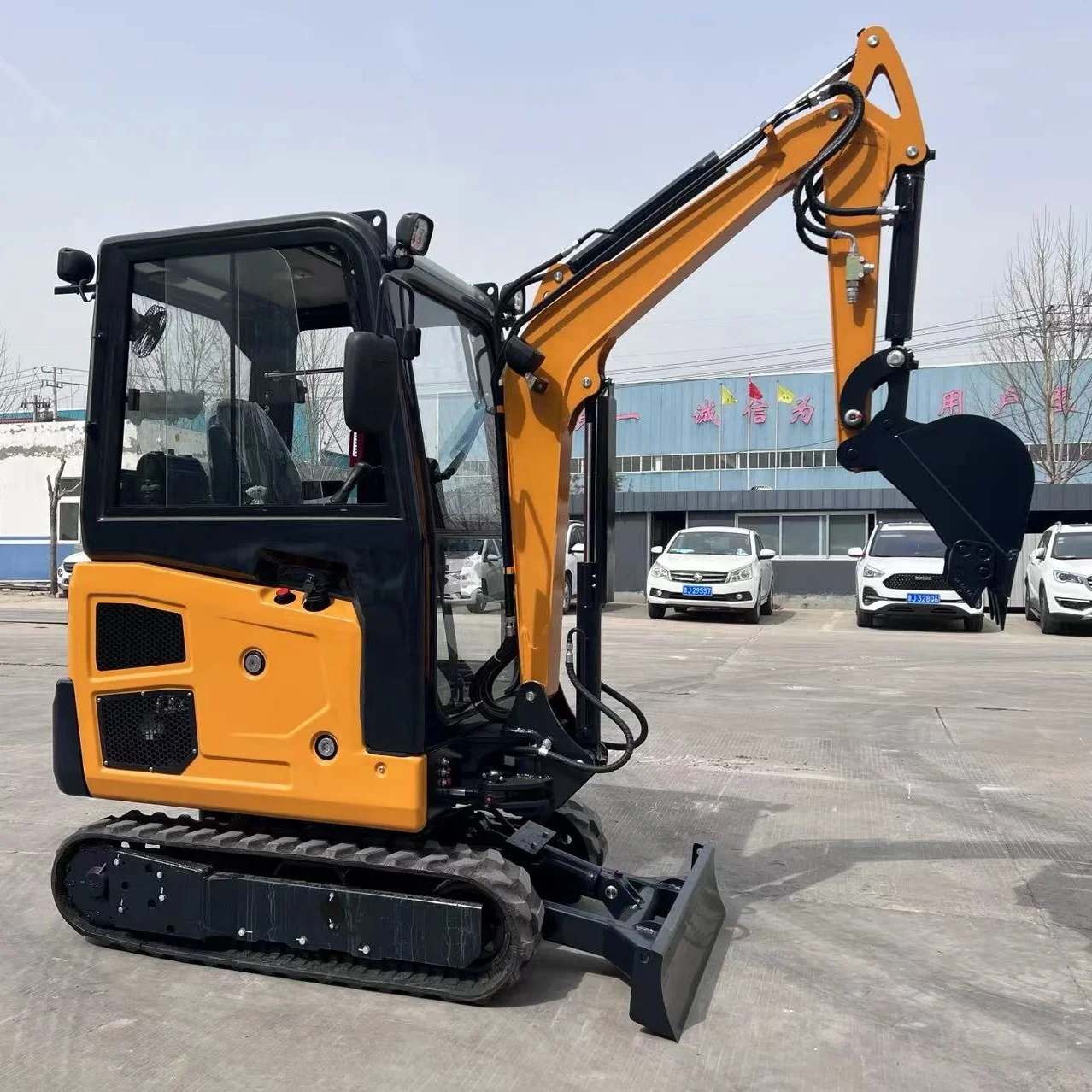 WOLF high quality new model WE18 mini excavator small digger for sale