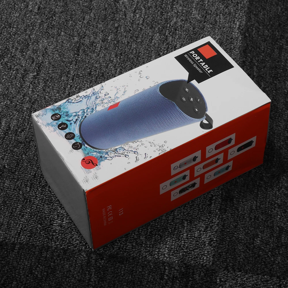 
Innoliance 113 Bocinas New Design Version 5.0 Fabric Bt Waterproof Subwoofer Spker Altavoz Inalamb Wireless Portable Speaker 