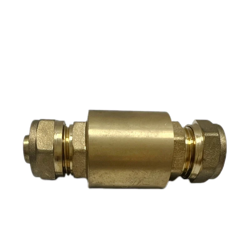 Europe Popular Manual Brass Foot Valve Check Valve High Temperature Control for Water Oil Male Female Structure Hydraulic Power
