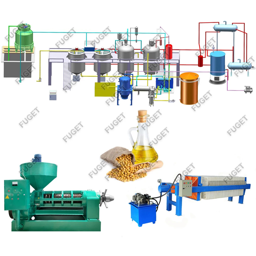 palm kernel sunflower soybean rice bran cottonseeds oil expeller oil mill oil press refining machine