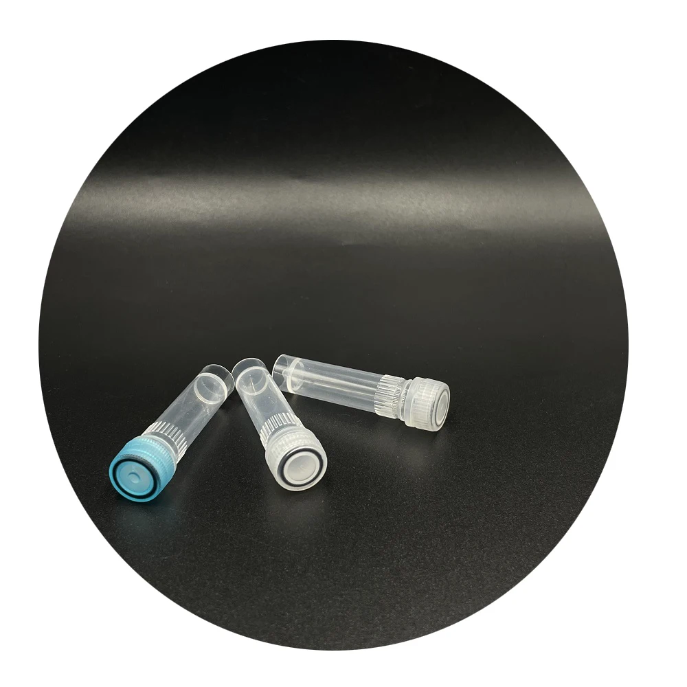 Good Price Plastic tube Cryogenic Vials screwcap tubes 1.5ml 2ml Disposable frozen storage