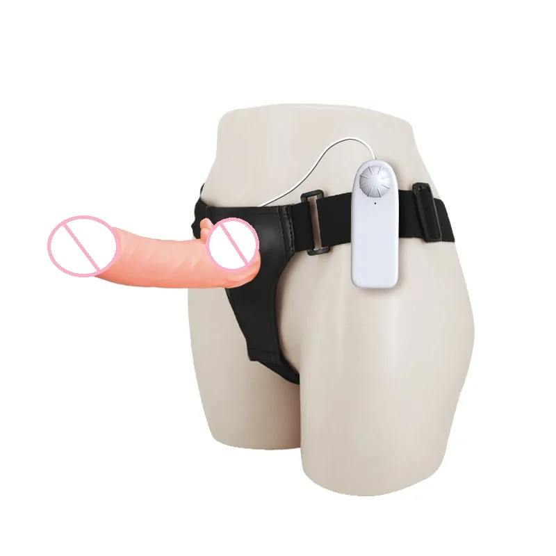 Snappy  Pretty Love Shemale Sex Thick Monster Removeable Realistic Strap Dildo Vagina Vibrator With Belt For Men Gay