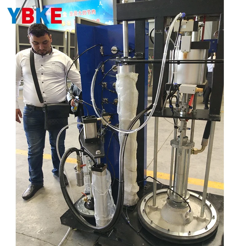 Double glass two pumps sealant sealing machine for Insulating glass production line