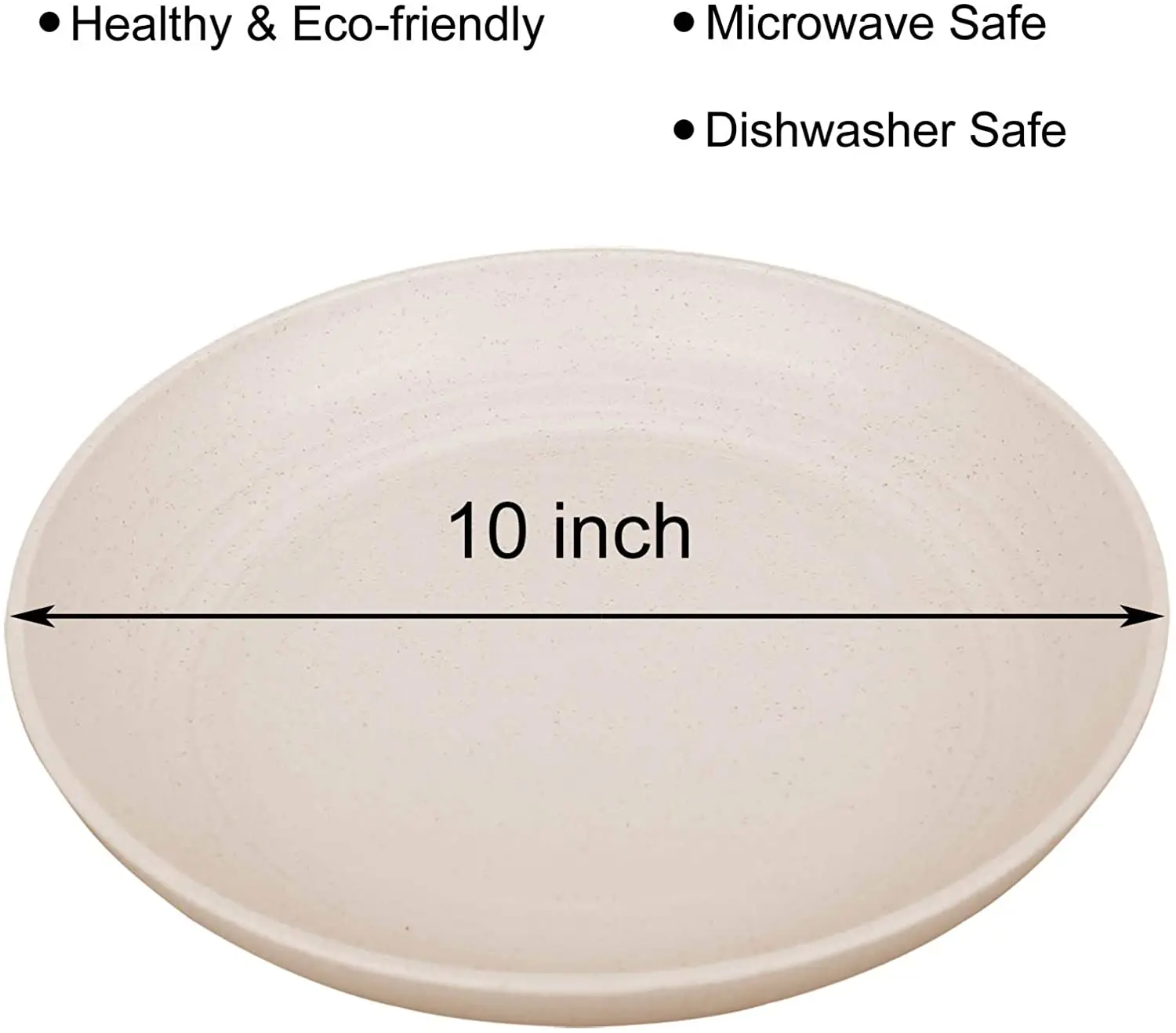 hot product natural fiber bamboo plate durable restaurant plate for home ,kitchen and restaurant