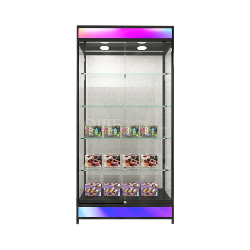 Витрины с алюминиевой рамой