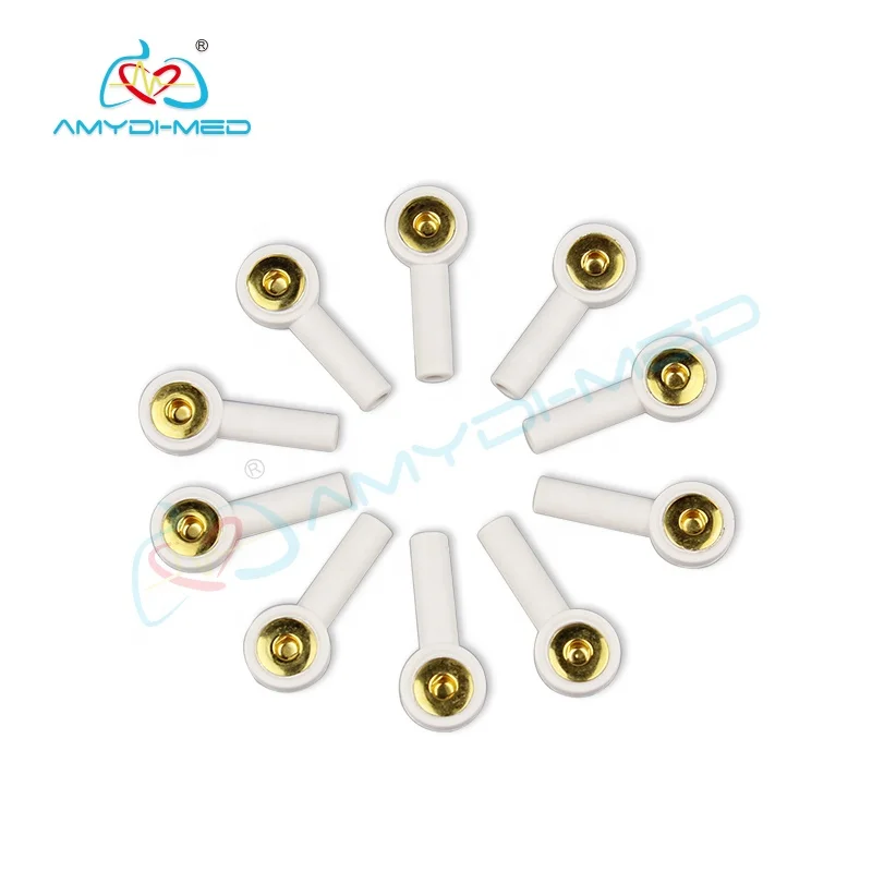 Ball Tube ECG Electrode Pressure Pad Clamp Snap Self-adhesive Neonatal Adult Disposable Ecg Electrodes For Surgery