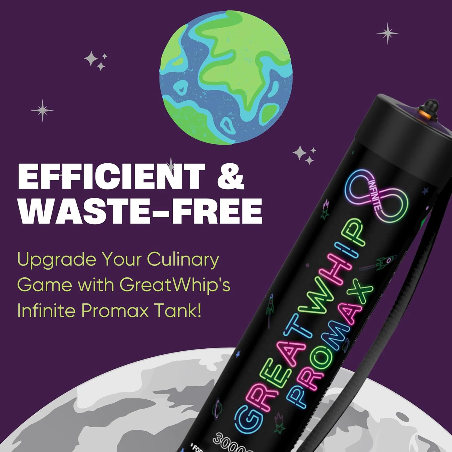 Greatwhip Food Grade Cream Charger 3000g Cream Whip Chargers USA Free Shipping