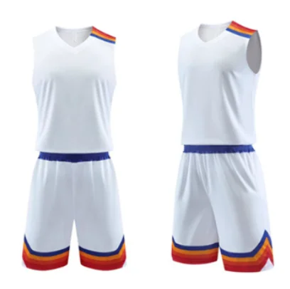2022 Wholesale Blank  Men Team Club American Europe Sublimation Basketball Jersey Set