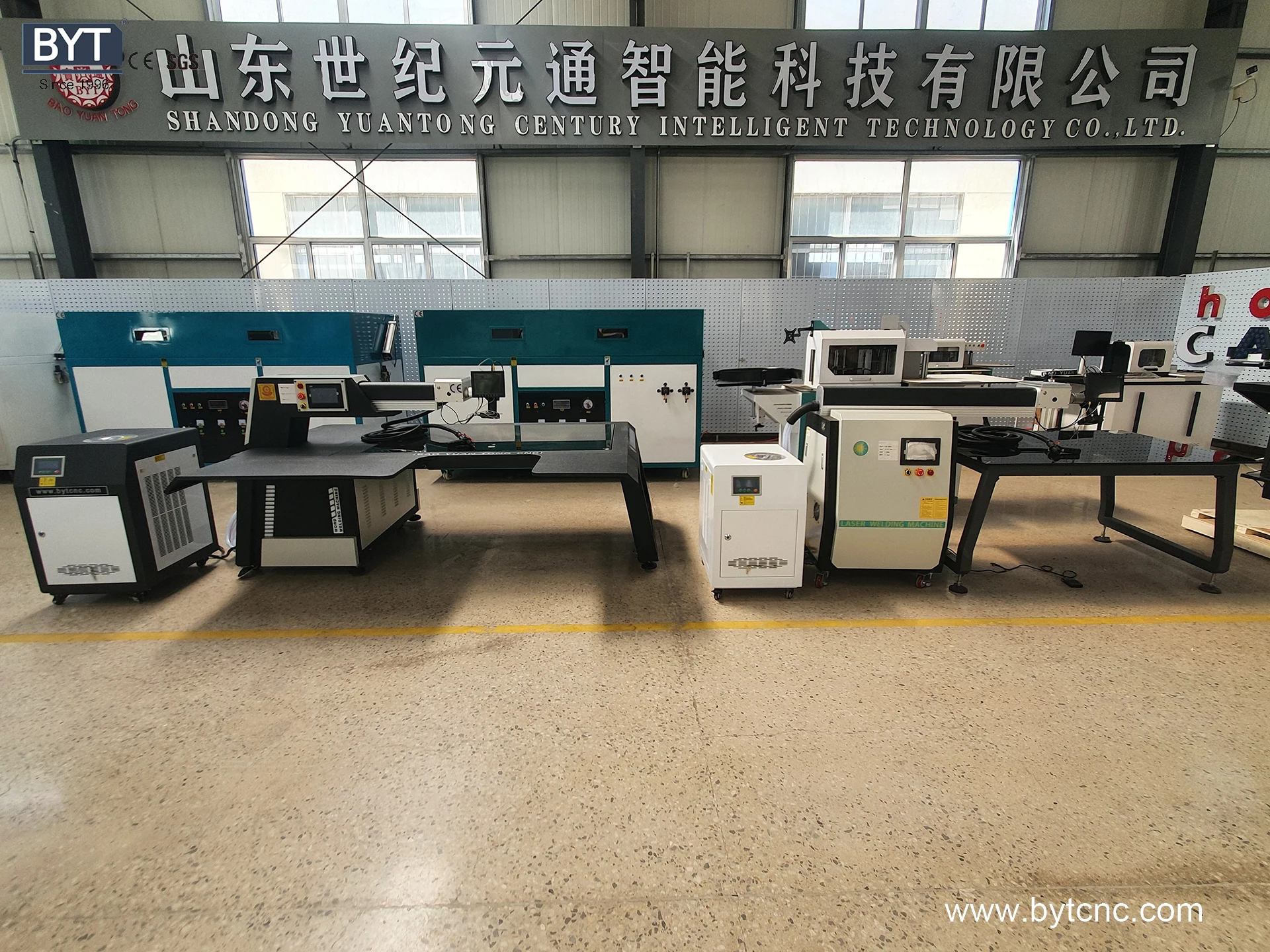 Iron letter LED metal letters soldering by 5m YAG cable handheld laser gun/torch welding