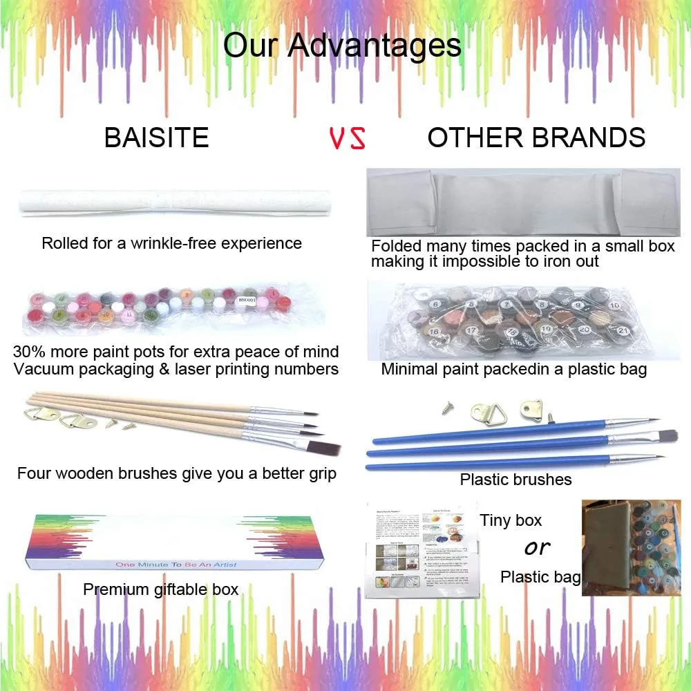 Flowers paint by numbers for adults  paints by number adults color painting by numbers art with brushes