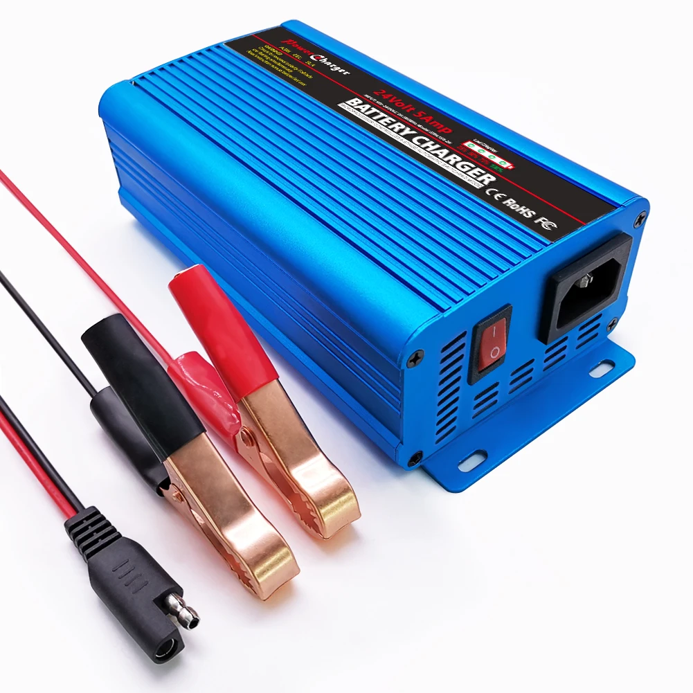GEL VRLA SLA  Automatic 24v Battery Charger 12v24v