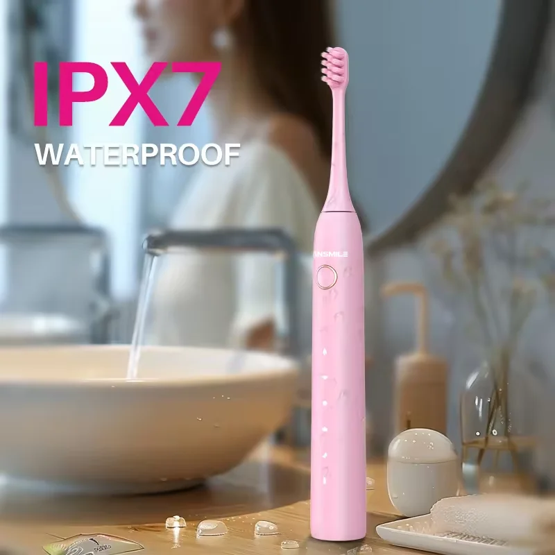 2024 Custom Logo Best Sale Top Quality IPX7 Waterproof Rotating Electric Toothbrush