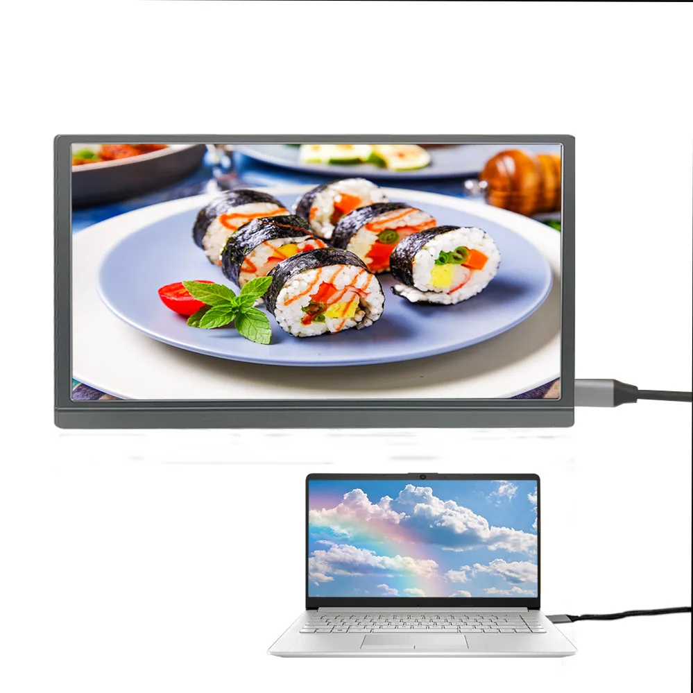 Portable Monitor 4k Portable Monitor for Laptop 4k Computer Extender Monitor Portable