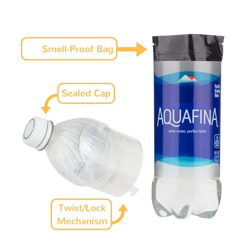 Aqufina Water Bottle Diversion Safe Stash Can Safe