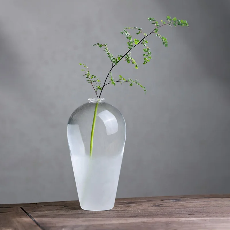 Bud Glass vase nordic for flowers wedding small Flower clear Vases  For modern home  Decoration  cylinder Glass