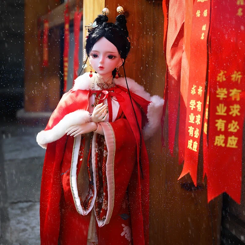  Восточное очарование 60 см BJD куклы для китайского весеннего подарка игрушки имитация