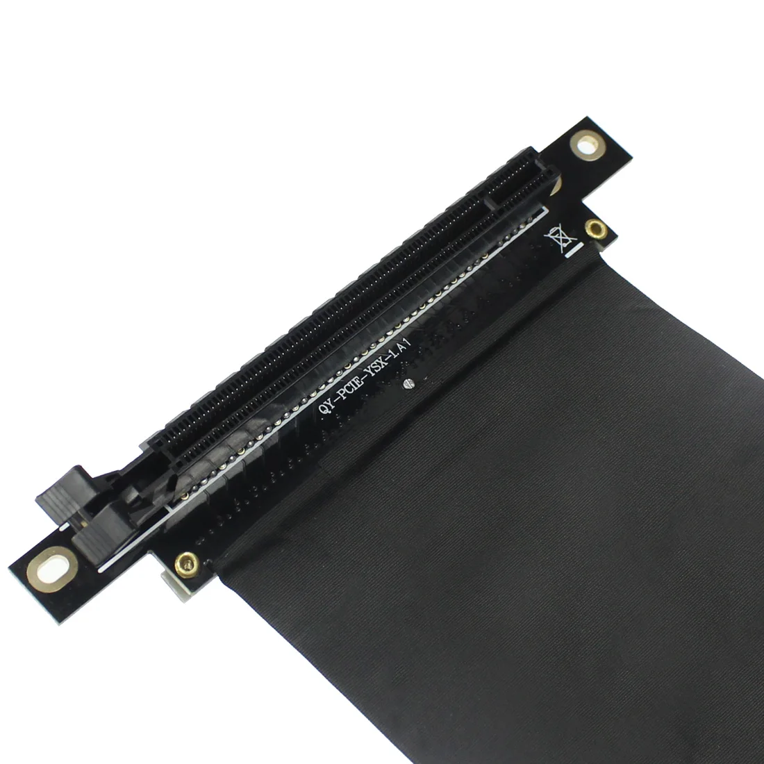 20 см высокоскоростной PCI Express 3 0 16X переходник Удлинительный кабель адаптер 90 градусов для ПК видеокарты разъем PCIe Riser удлинитель