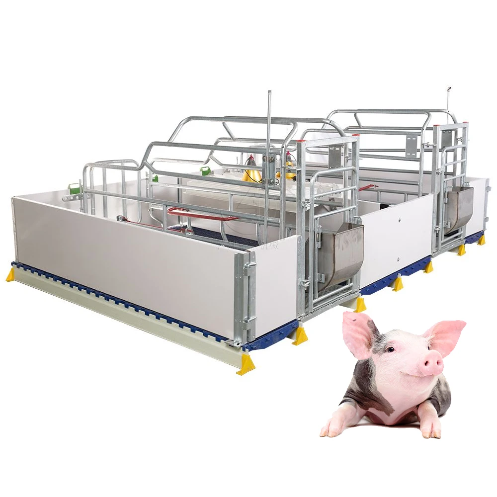 2021 настил для свинарника, гребная кровать, ящики, ручка, оборудование для свиньи, фермерское хозяйство, оборудование