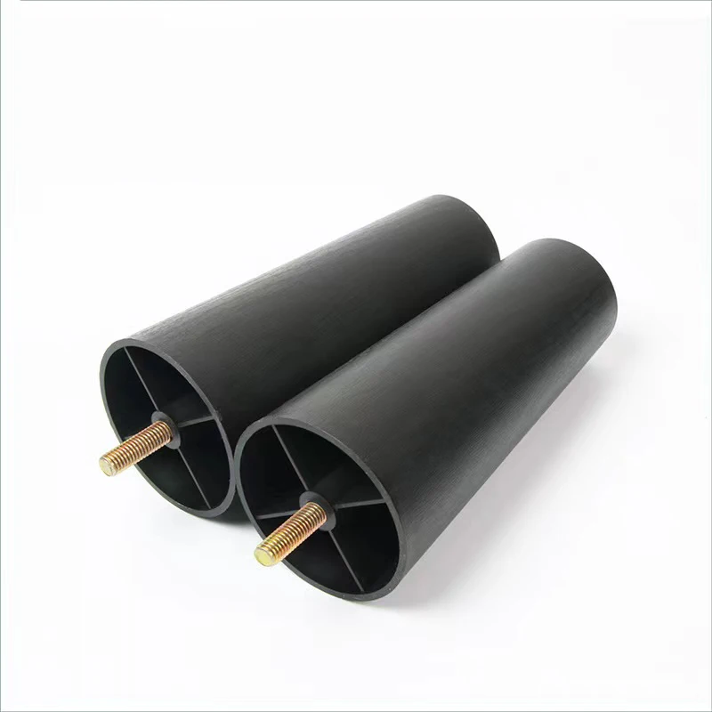 2022 Most popular furniture accessories Contemporary Sofa Legs pvc plastic sofa leg Screw Bed Legs Plastic For Home Decoration