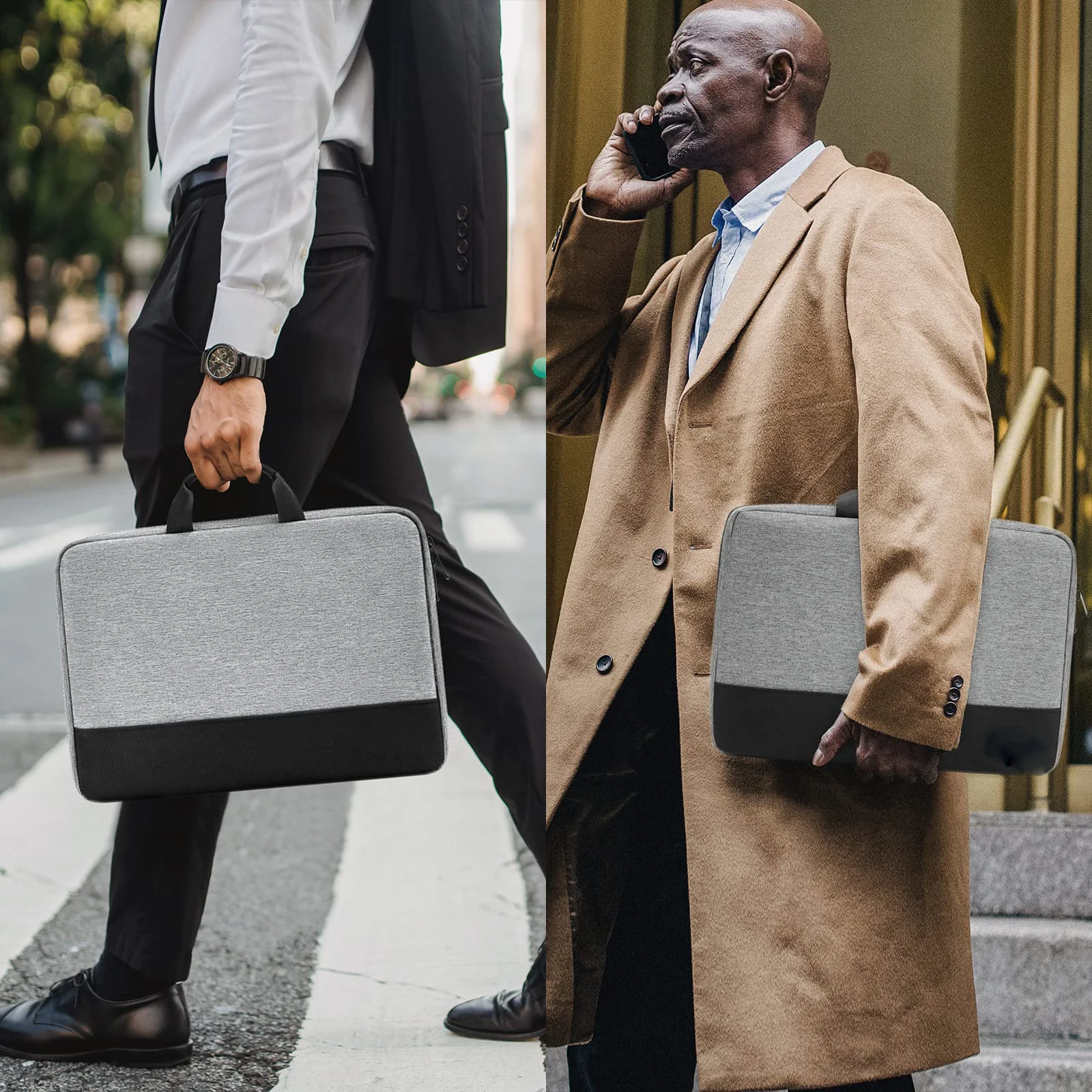 Brilliant Customized Business EVA  Laptop Case 15 15.6 16 Inch Laptop Storage Case Waterproof Handbag