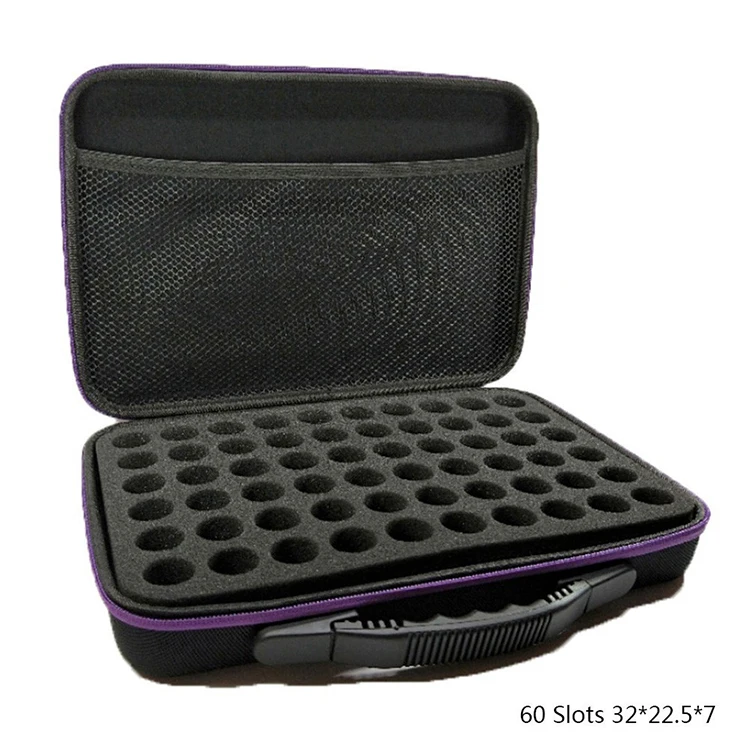 15/30/60/120 Bottles 5d Diamond Painting Accessories tools Storage Box Carry Case diamant painting tools Container Bag