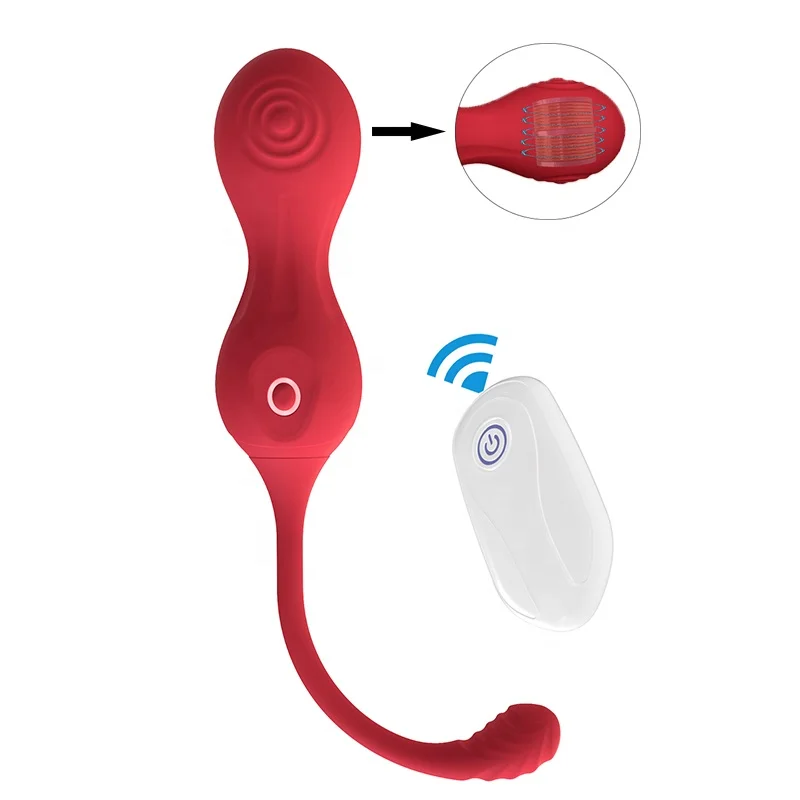 Double Sides Pulsing Vibration Women Vaginal Tightening Exercise Kegel Ball Vibrating Love Egg Ben Wa Balls