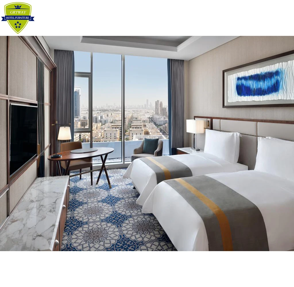 
GRT7019 Hotel Bedroom Furniture For Modern Bedroom Furnitures Set Of Luxury 5 Star Hotel Furniture Bedroom 