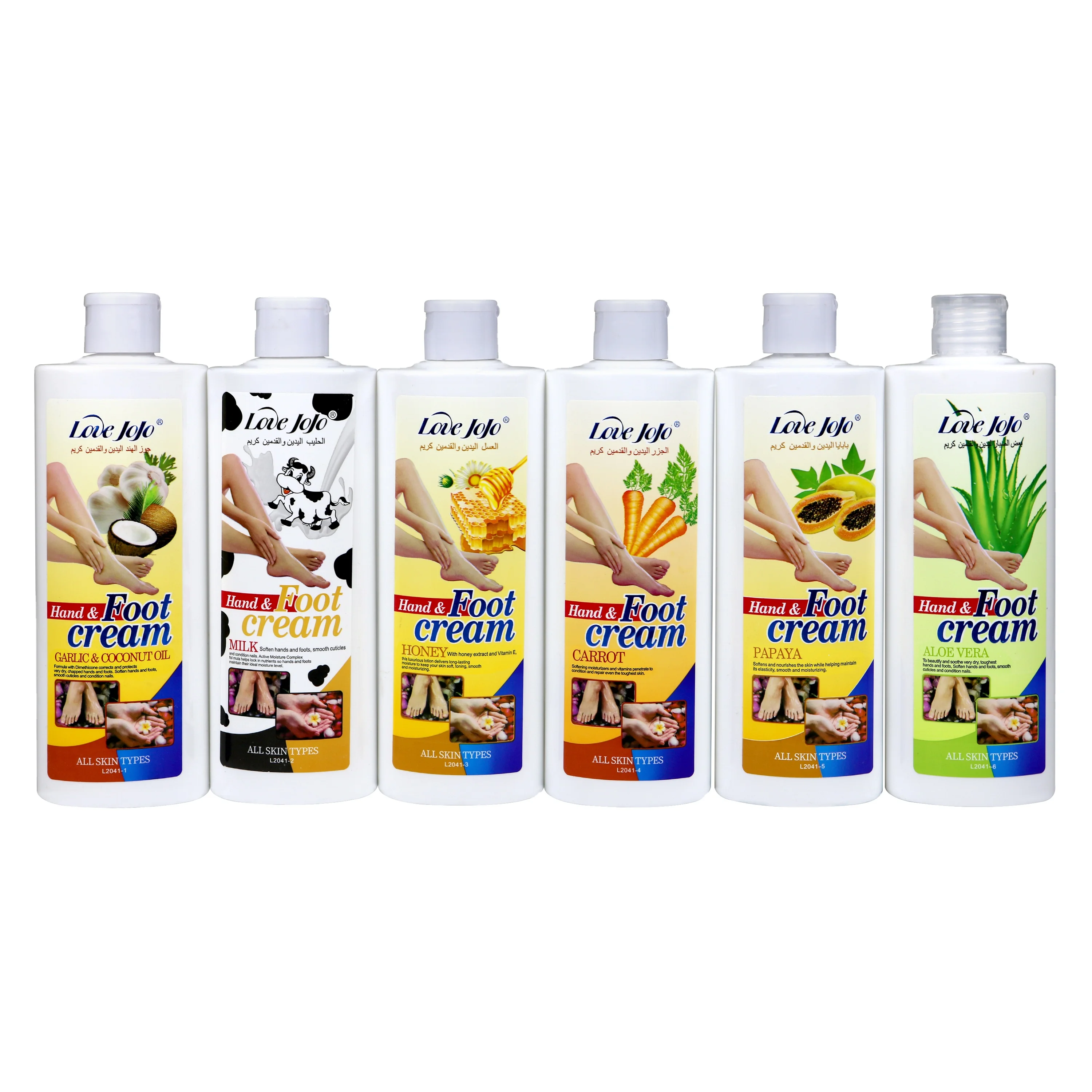 
Coconut Oil,Milk,Honey, Carrot,Papaya,Aloe Vera Hand&Foot Cream 