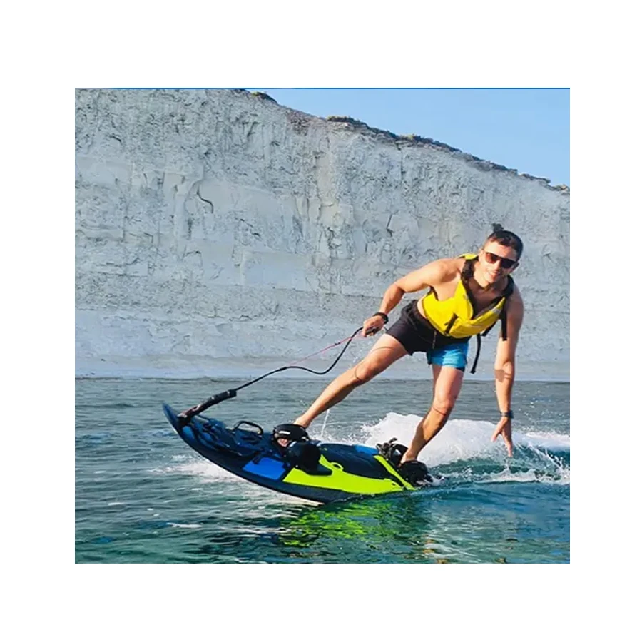 High speed 55km/h motorized jet surf board 3.0L petrol gas surfboard jet