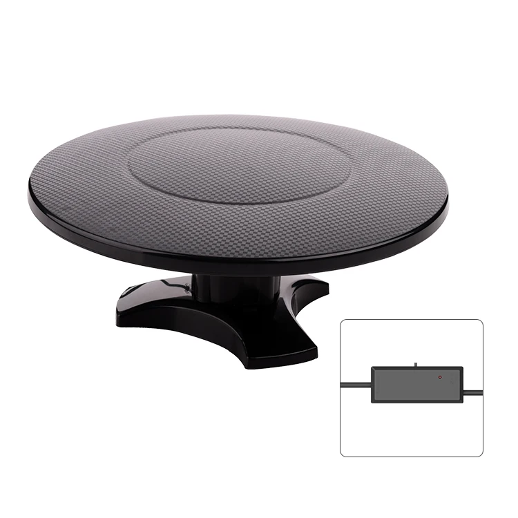 ANTOP Indoor HDTV Amplified Antenna with 60 miles Range, VHF UHF 1080P 4K Ready, DVB-T9018B